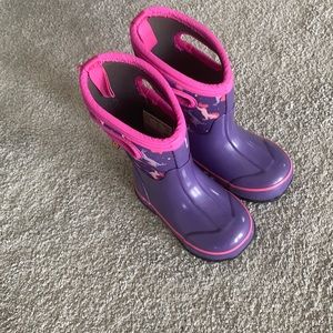 Unicorn Bogs Boots SZ Toddler 8